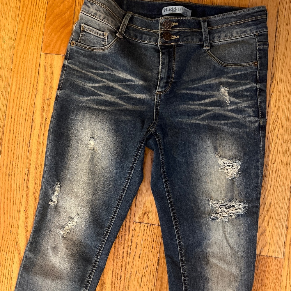 Mid rise jeans